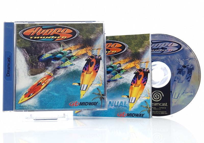 Sega Dreamcast Spiel : Hydro Thunder - CD Disk Anleitung OVP / DC Game 01