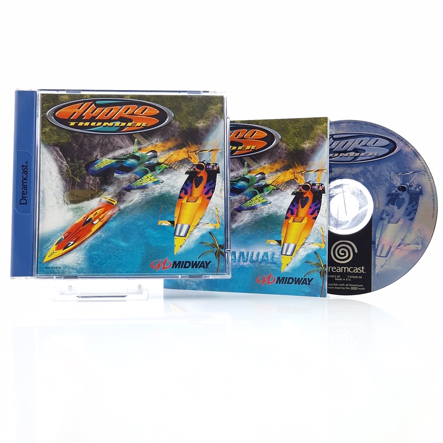 Sega Dreamcast Spiel : Hydro Thunder - CD Disk Anleitung OVP / DC Game 02