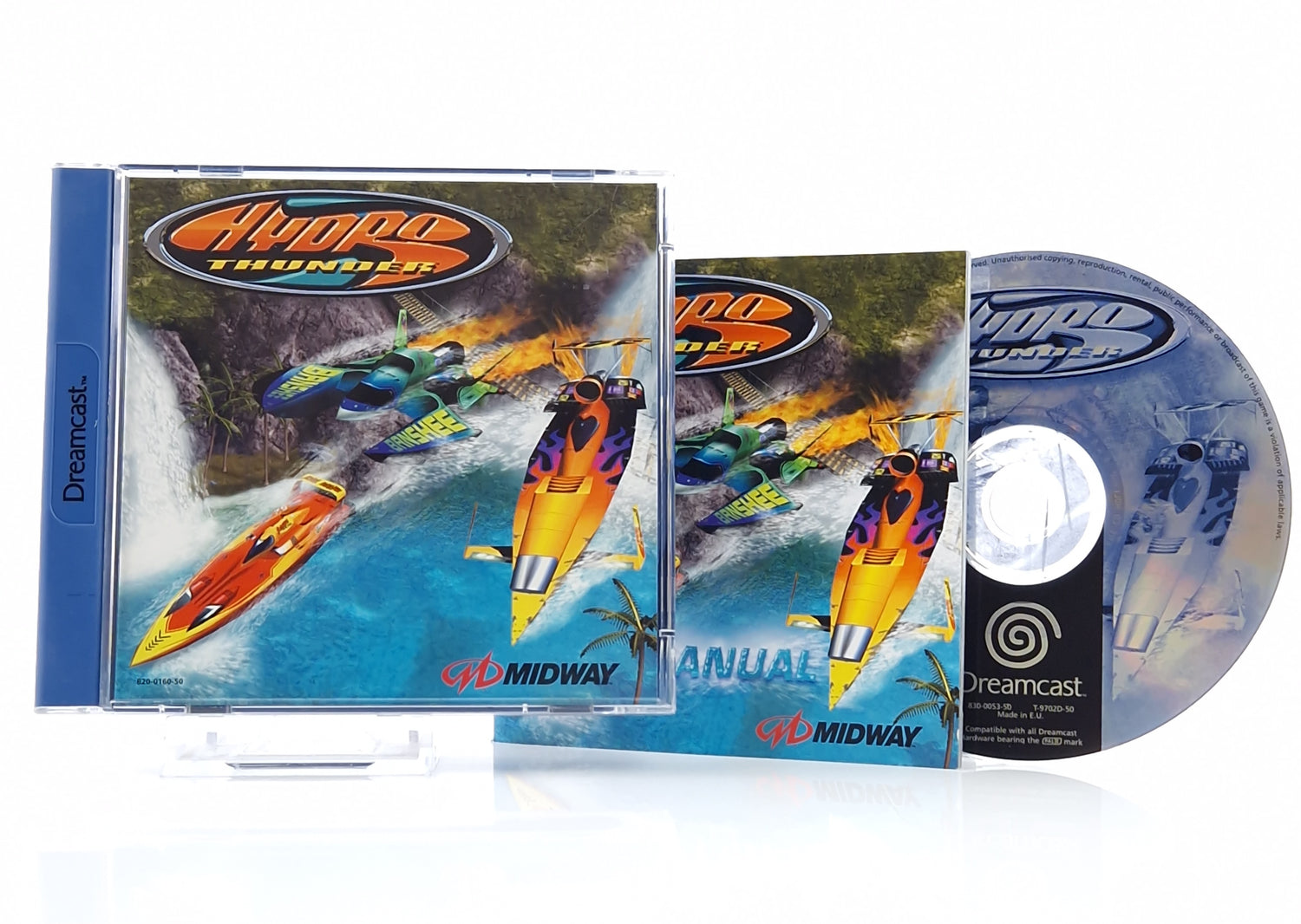 Sega Dreamcast Spiel : Hydro Thunder - CD Disk Anleitung OVP / DC Game 03