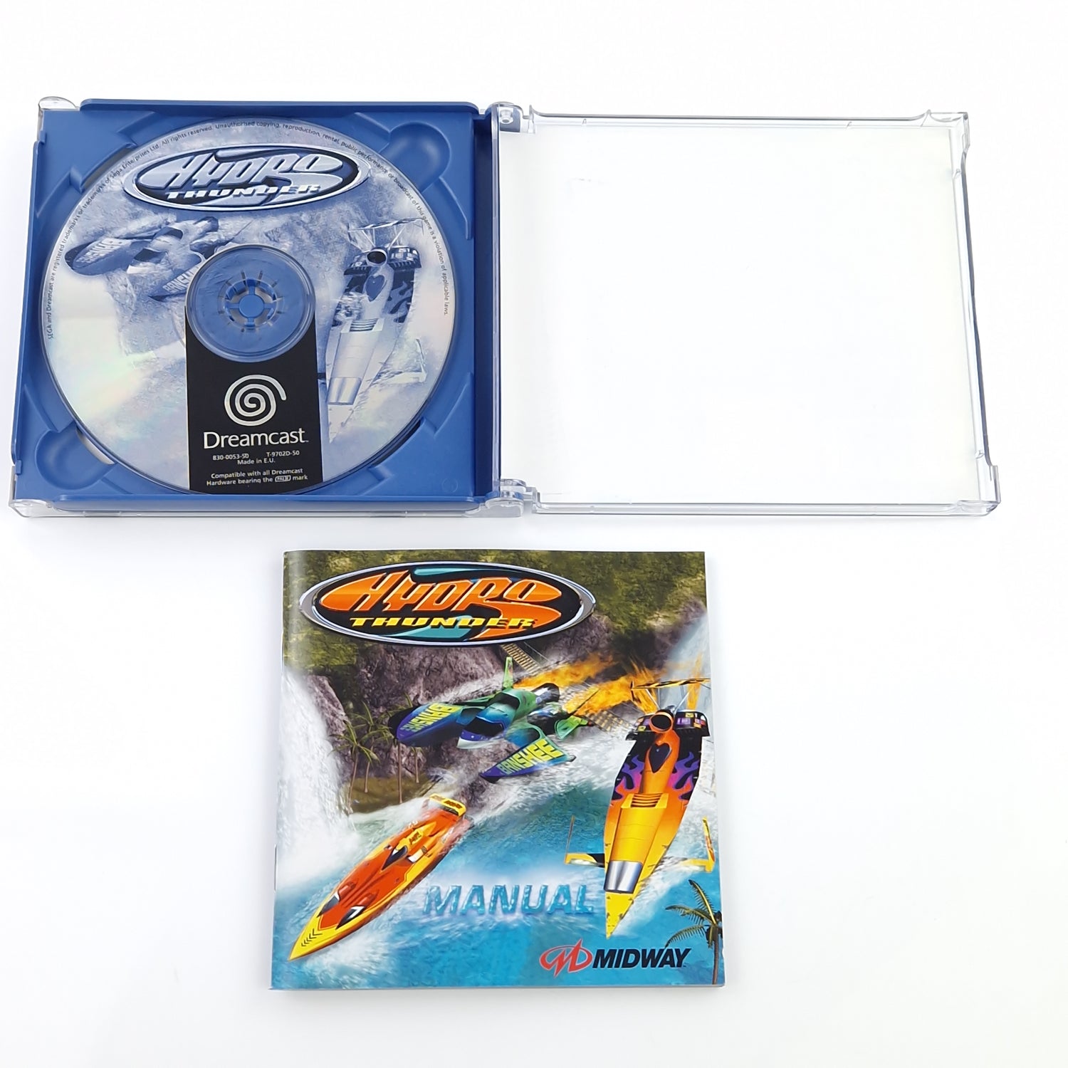 Sega Dreamcast Spiel : Hydro Thunder - CD Disk Anleitung OVP / DC Game 03