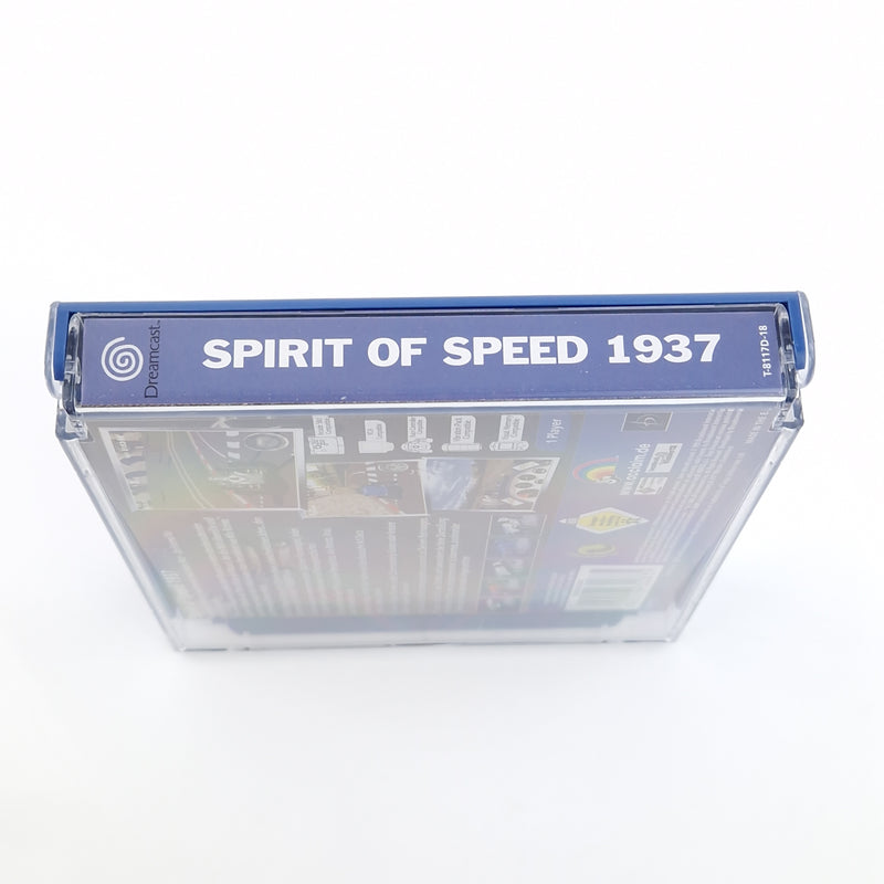 Sega Dreamcast Spiel : Spirit of Speed 1937 - CD Disk Anleitung OVP / DC Game 01