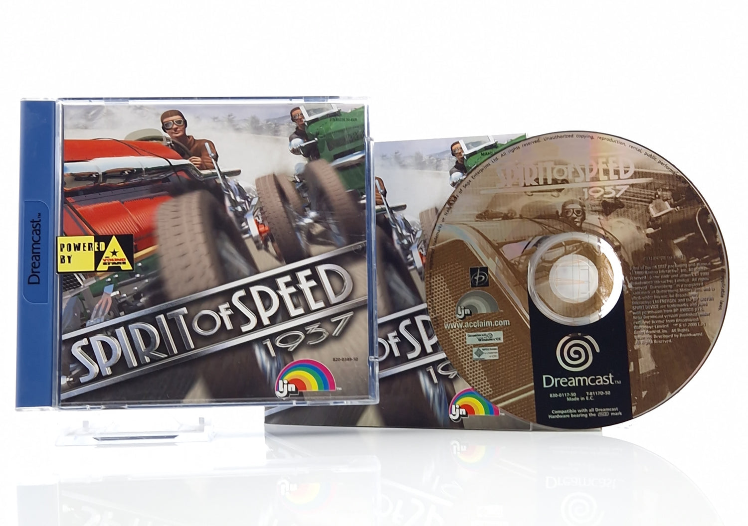 Sega Dreamcast Spiel : Spirit of Speed 1937 - CD Disk Anleitung OVP / DC Game 02