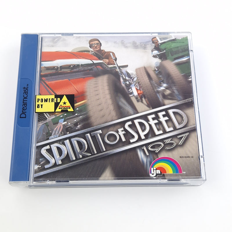 Sega Dreamcast Spiel : Spirit of Speed 1937 - CD Disk Anleitung OVP / DC Game 02