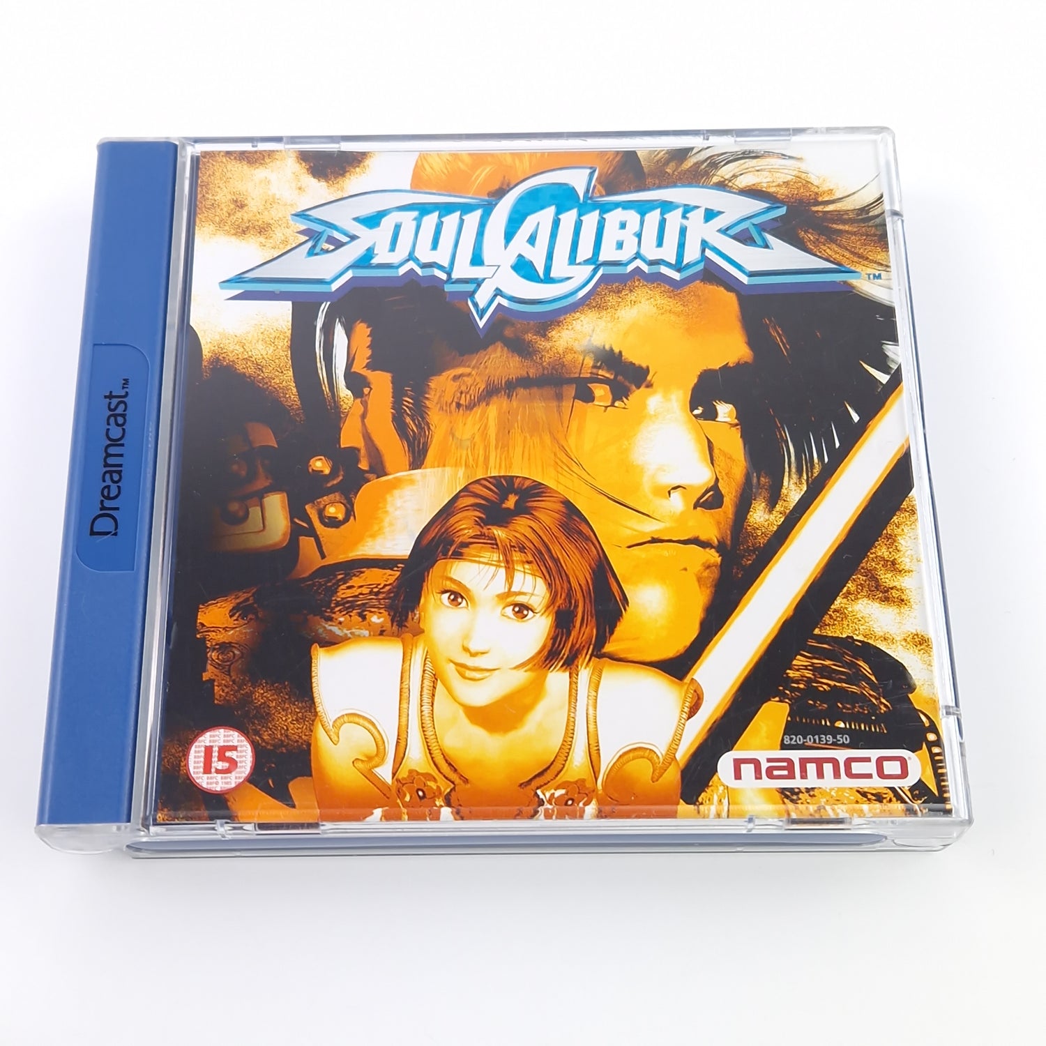 Sega Dreamcast Spiel : Soul Calibur - CD Disk Anleitung OVP / DC Game PAL