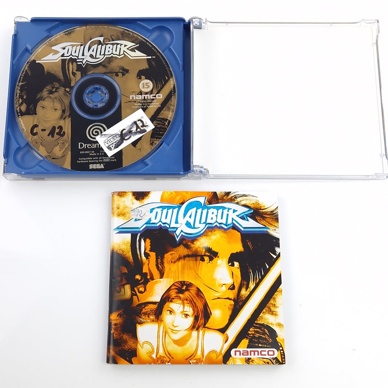 Sega Dreamcast Spiel : Soul Calibur - CD Disk Anleitung OVP / DC Game PAL