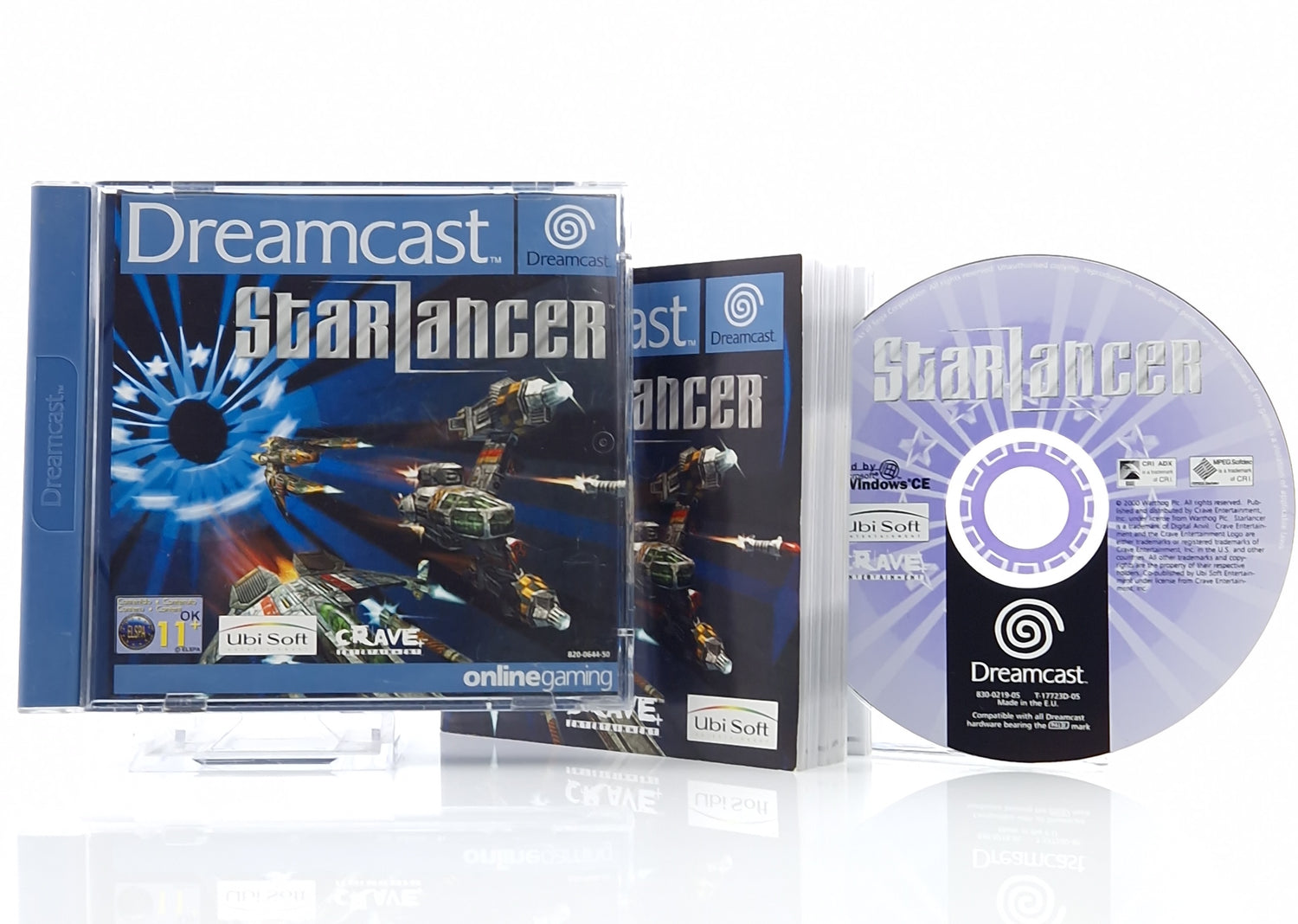 Sega Dreamcast Spiel : Starlancer - CD Disk Anleitung OVP / DC Game PAL