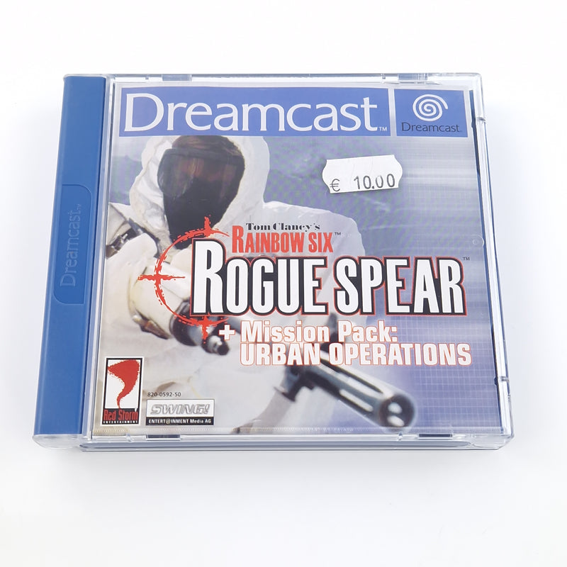 Sega Dreamcast Spiel : Tom Clancys Rainbow Six Rogue Spear + Mission pack - PAL