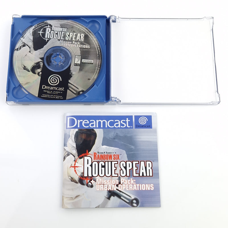 Sega Dreamcast Spiel : Tom Clancys Rainbow Six Rogue Spear + Mission pack - PAL