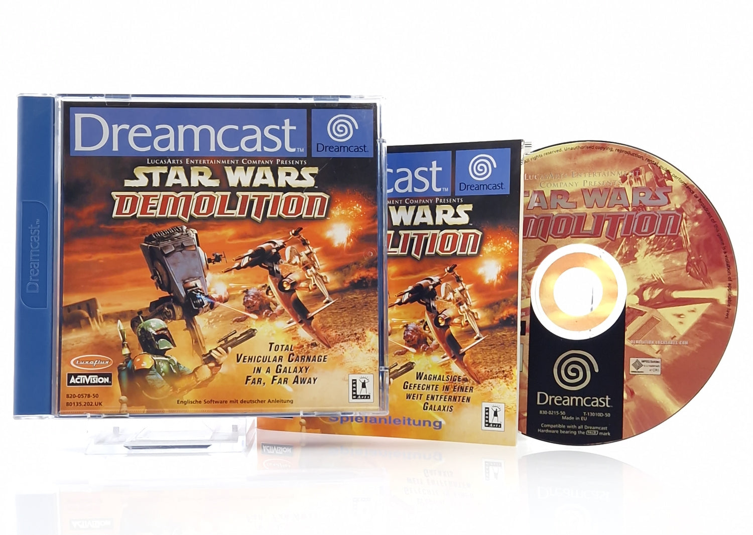 Sega Dreamcast Spiel : Star Wars Demolition - CD Disk Anleitung OVP / DC PAL