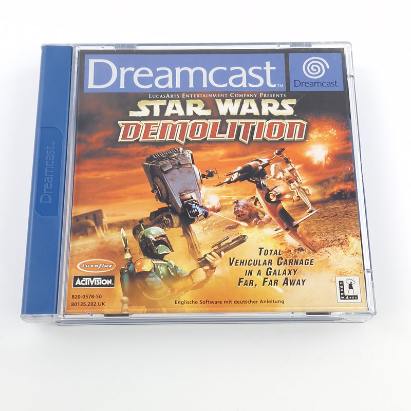 Sega Dreamcast Spiel : Star Wars Demolition - CD Disk Anleitung OVP / DC PAL