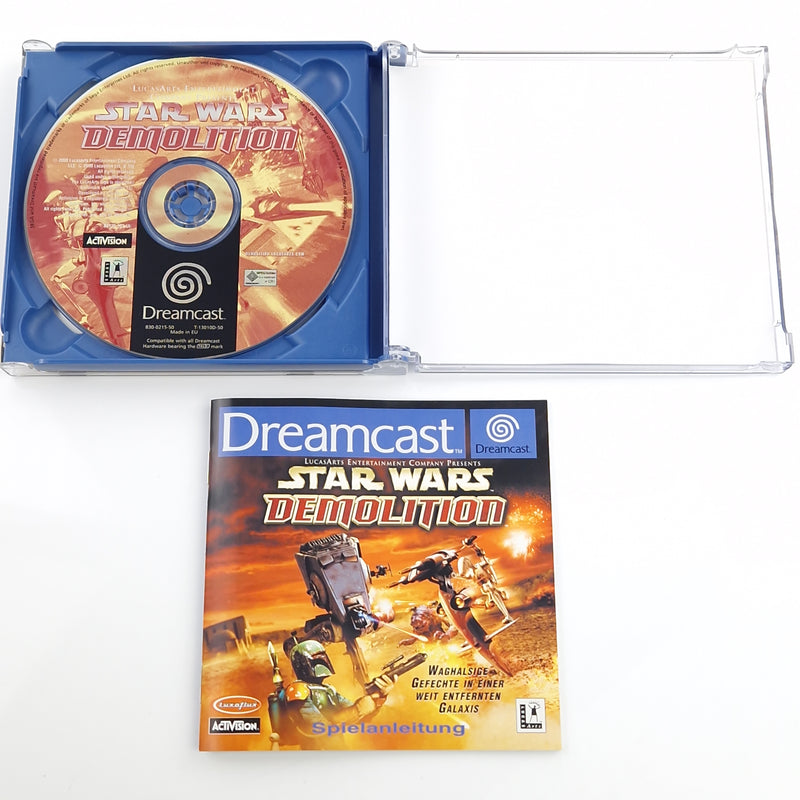 Sega Dreamcast Spiel : Star Wars Demolition - CD Disk Anleitung OVP / DC PAL