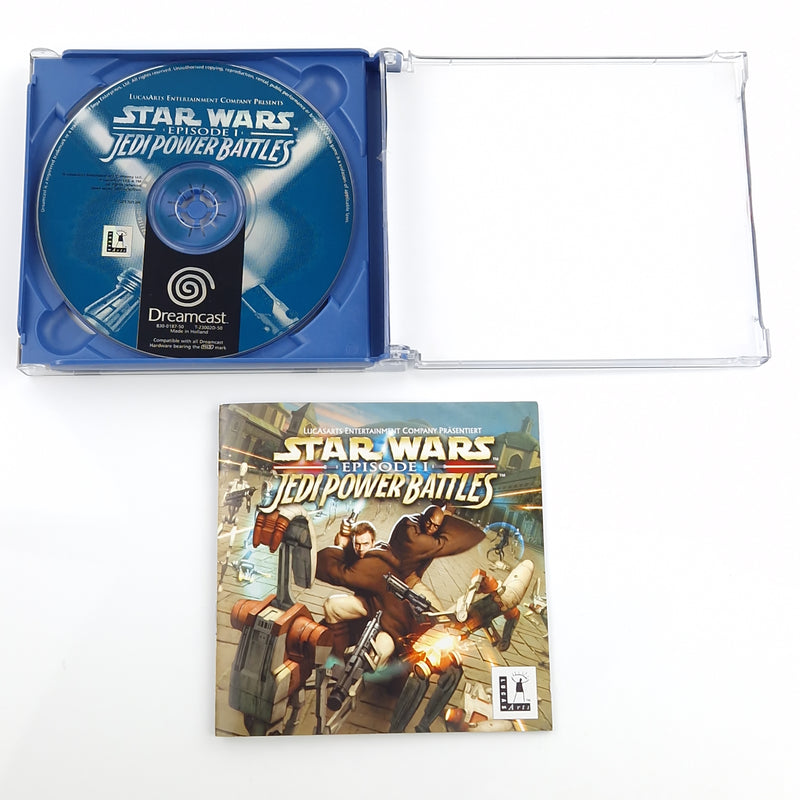 Sega Dreamcast Spiel : Star Wars Episode I Jedi Power Battles - DC OVP PAL 01