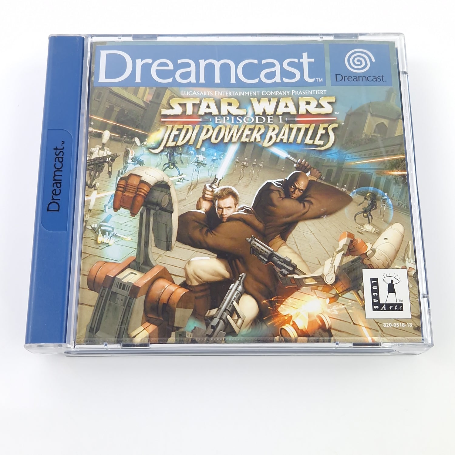 Sega Dreamcast Spiel : Star Wars Episode I Jedi Power Battles - DC OVP PAL 02