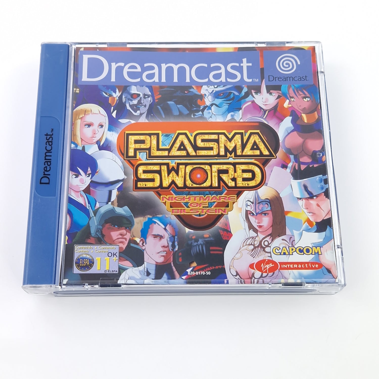 Sega Dreamcast Spiel : Plasma Sword - CD Anleitung OVP / DC PAL Capcom