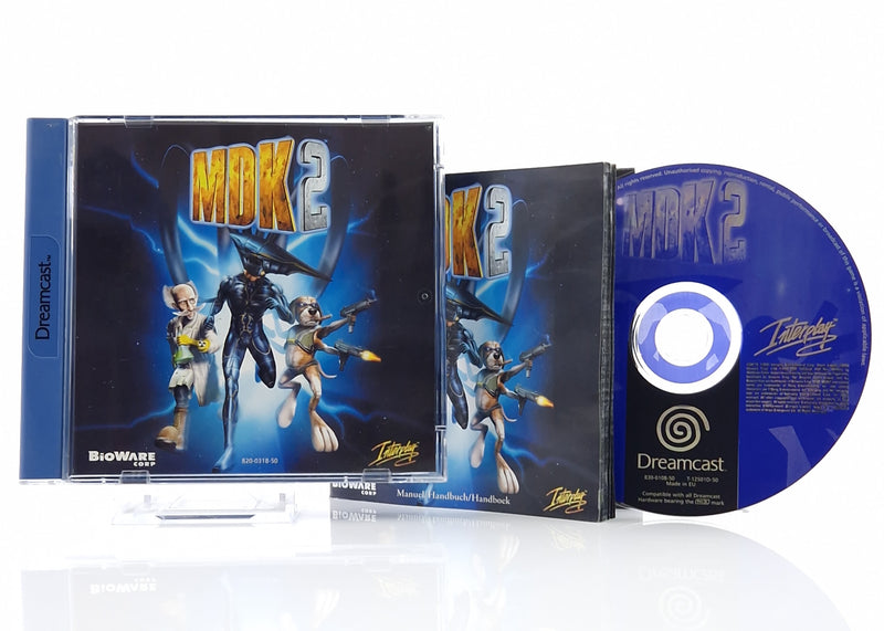 Sega Dreamcast Spiel : MDK 2 - CD Anleitung OVP / DC PAL