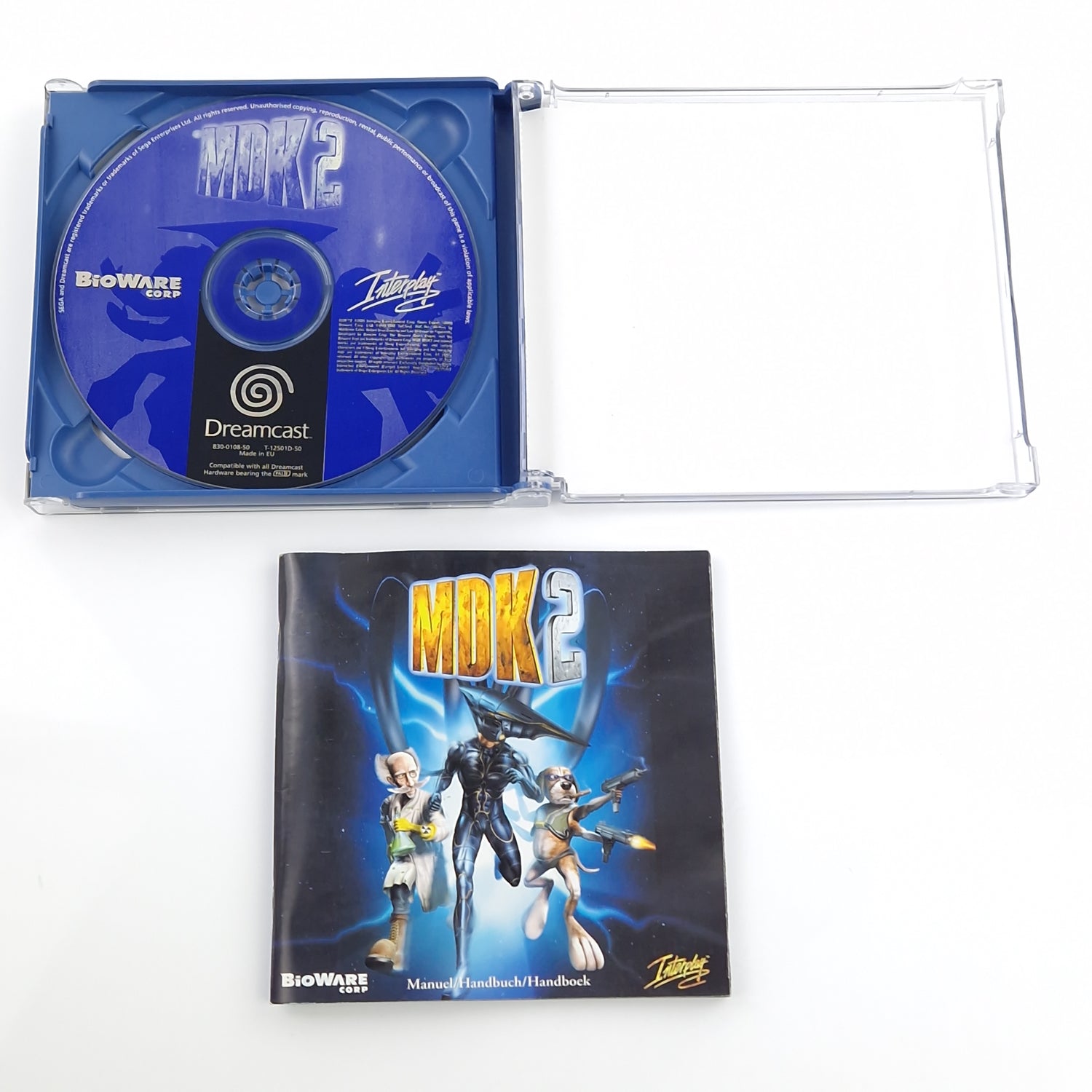 Sega Dreamcast Spiel : MDK 2 - CD Anleitung OVP / DC PAL