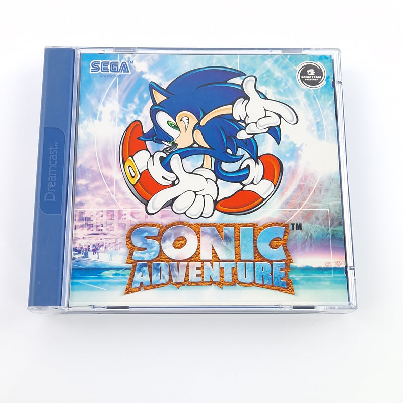 Sega Dreamcast Spiel : Sonic Adventure - CD Anleitung OVP / DC PAL