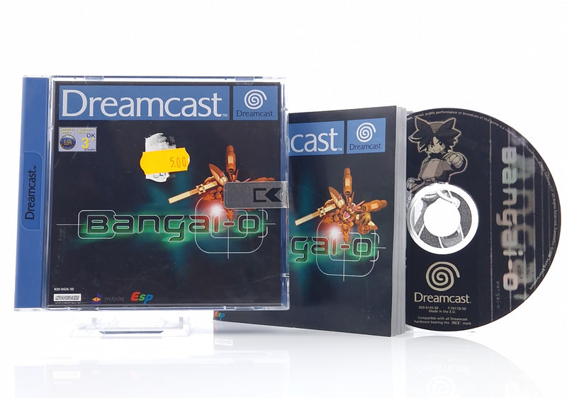 Sega Dreamcast Spiel : Bangai-O - CD Anleitung OVP / DC PAL