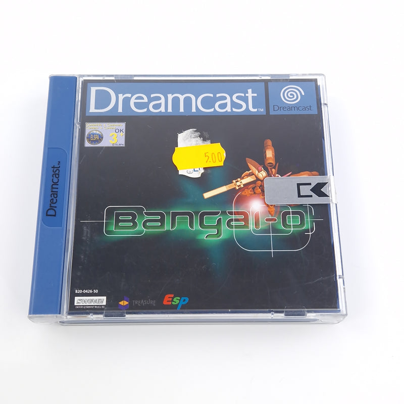 Sega Dreamcast Spiel : Bangai-O - CD Anleitung OVP / DC PAL