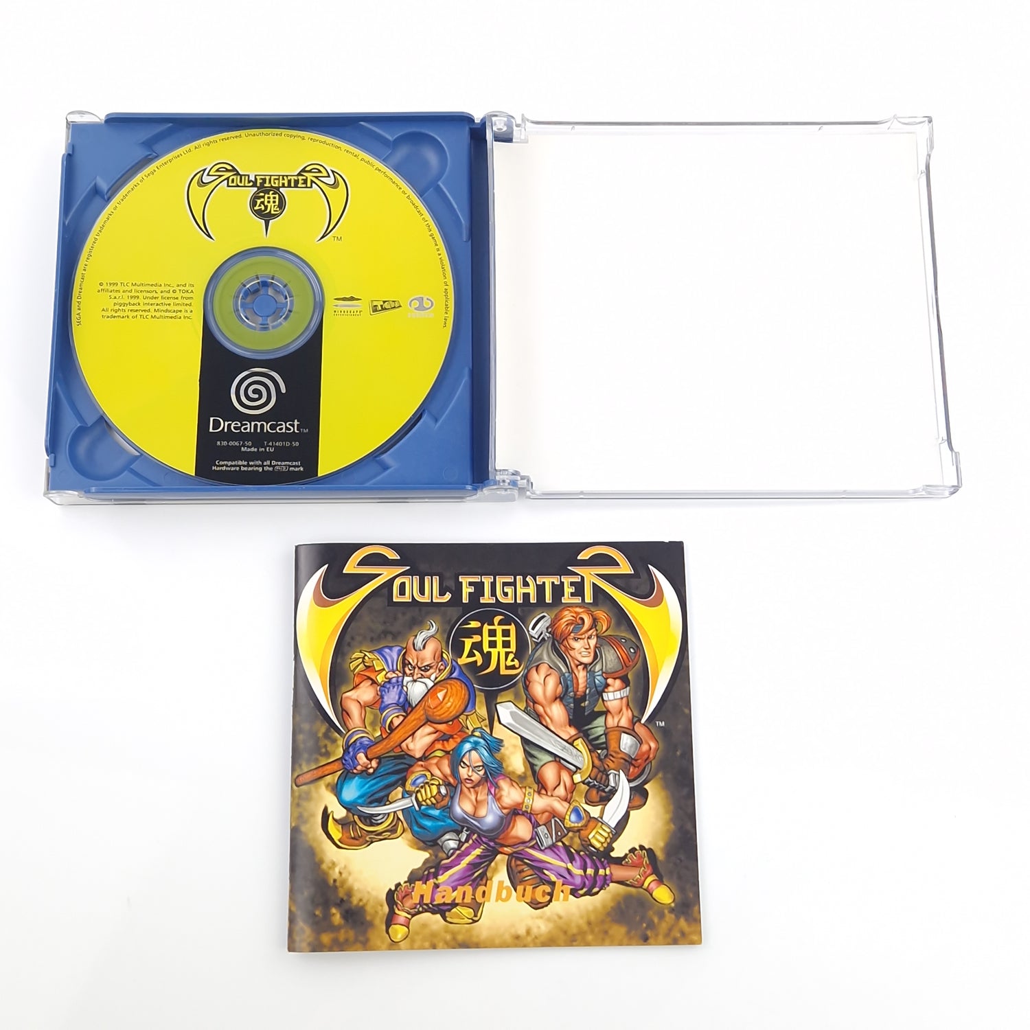 Sega Dreamcast Spiel : Soul Fighter - CD Anleitung OVP / DC PAL