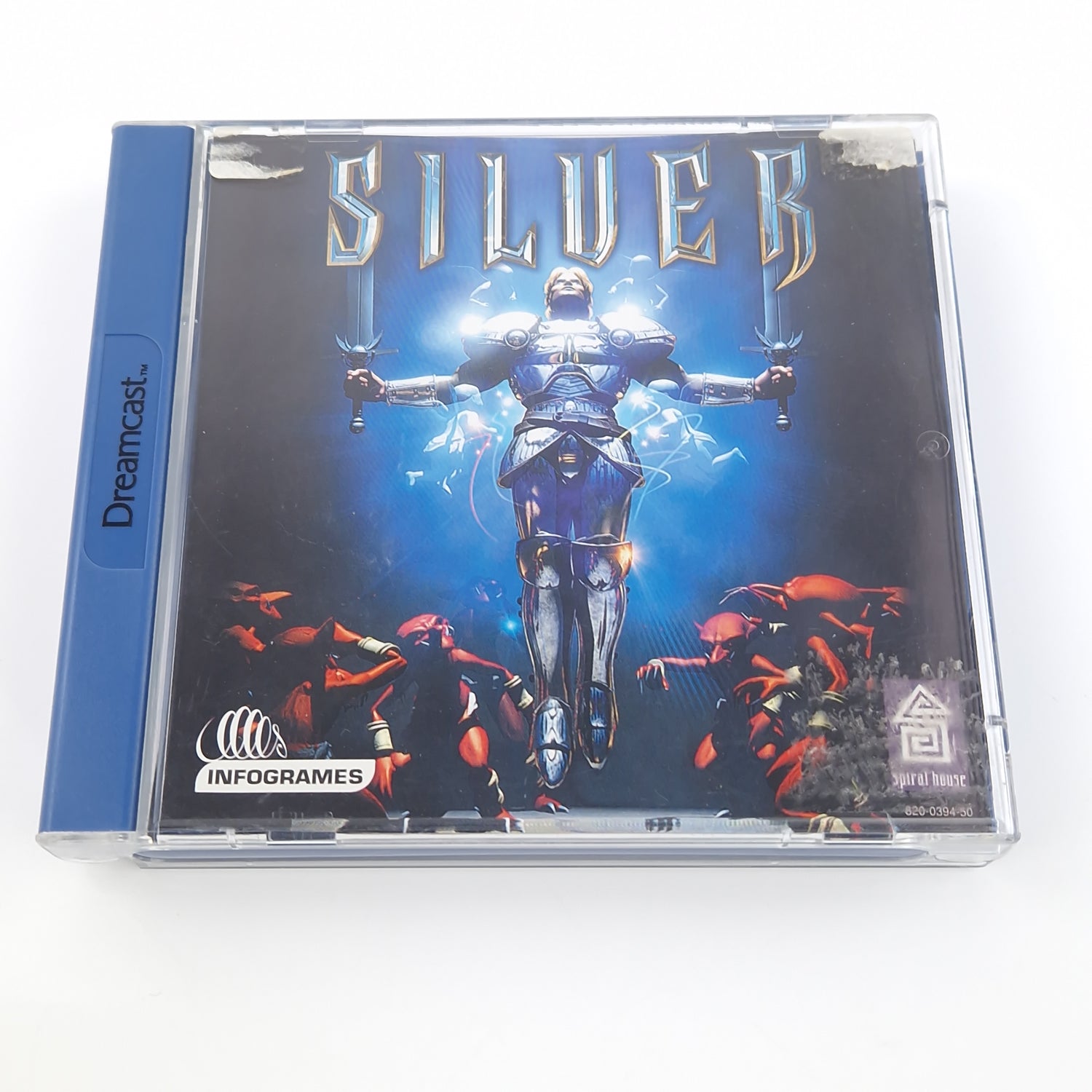 Sega Dreamcast Spiel : SILVER - CD Anleitung OVP / DC PAL