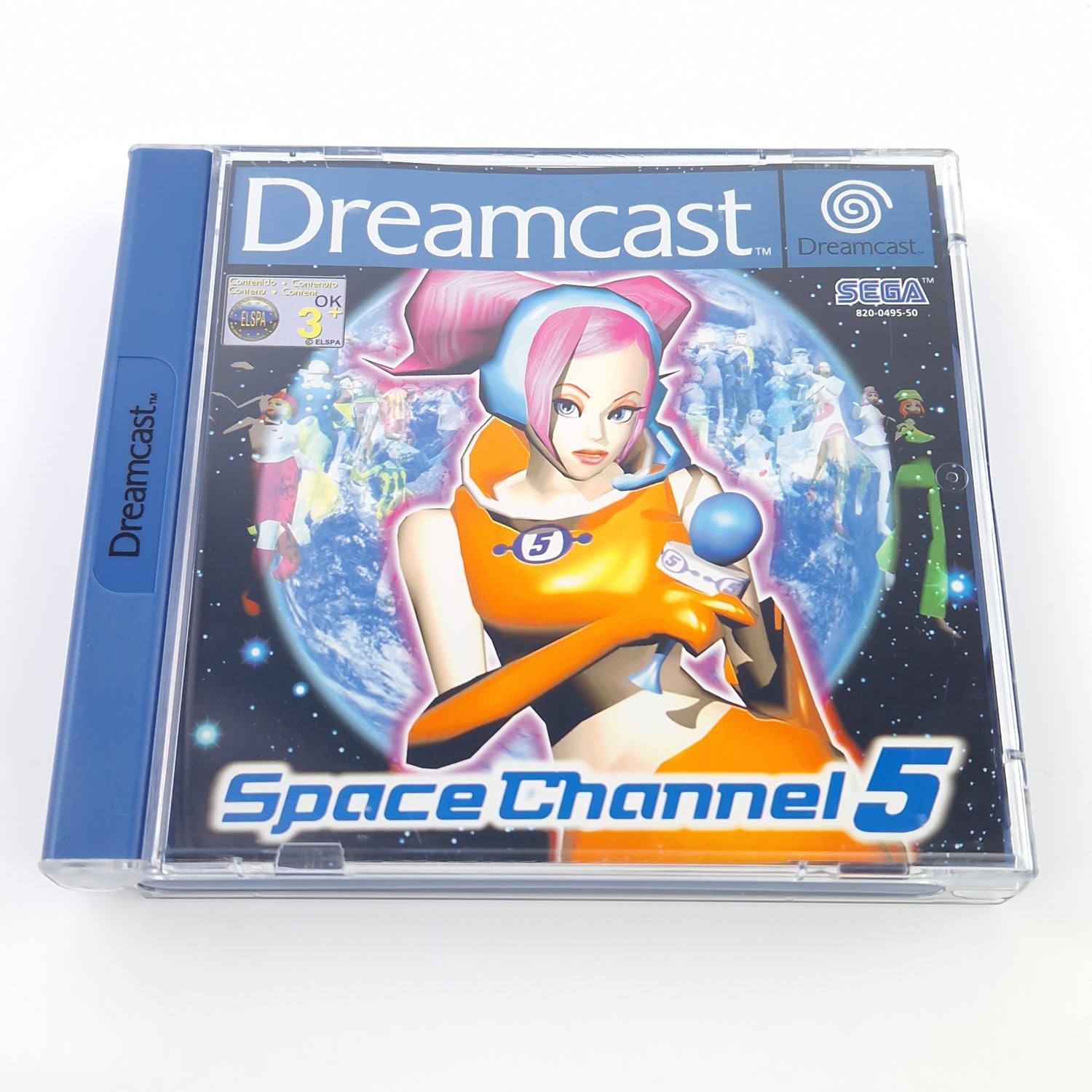 Sega Dreamcast Spiel : Space Channel 5 - CD Anleitung OVP / DC PAL