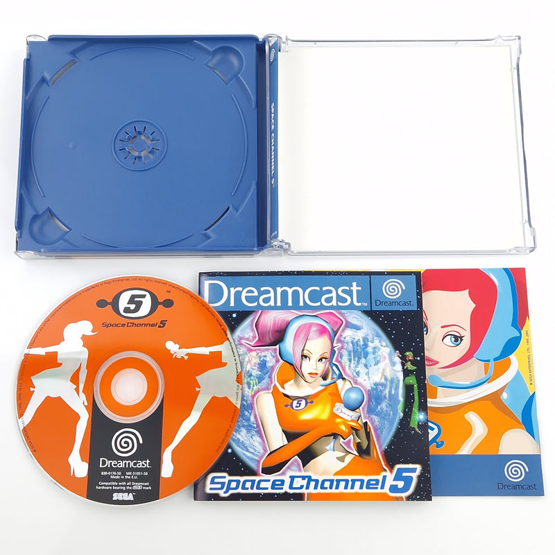 Sega Dreamcast Spiel : Space Channel 5 - CD Anleitung OVP / DC PAL