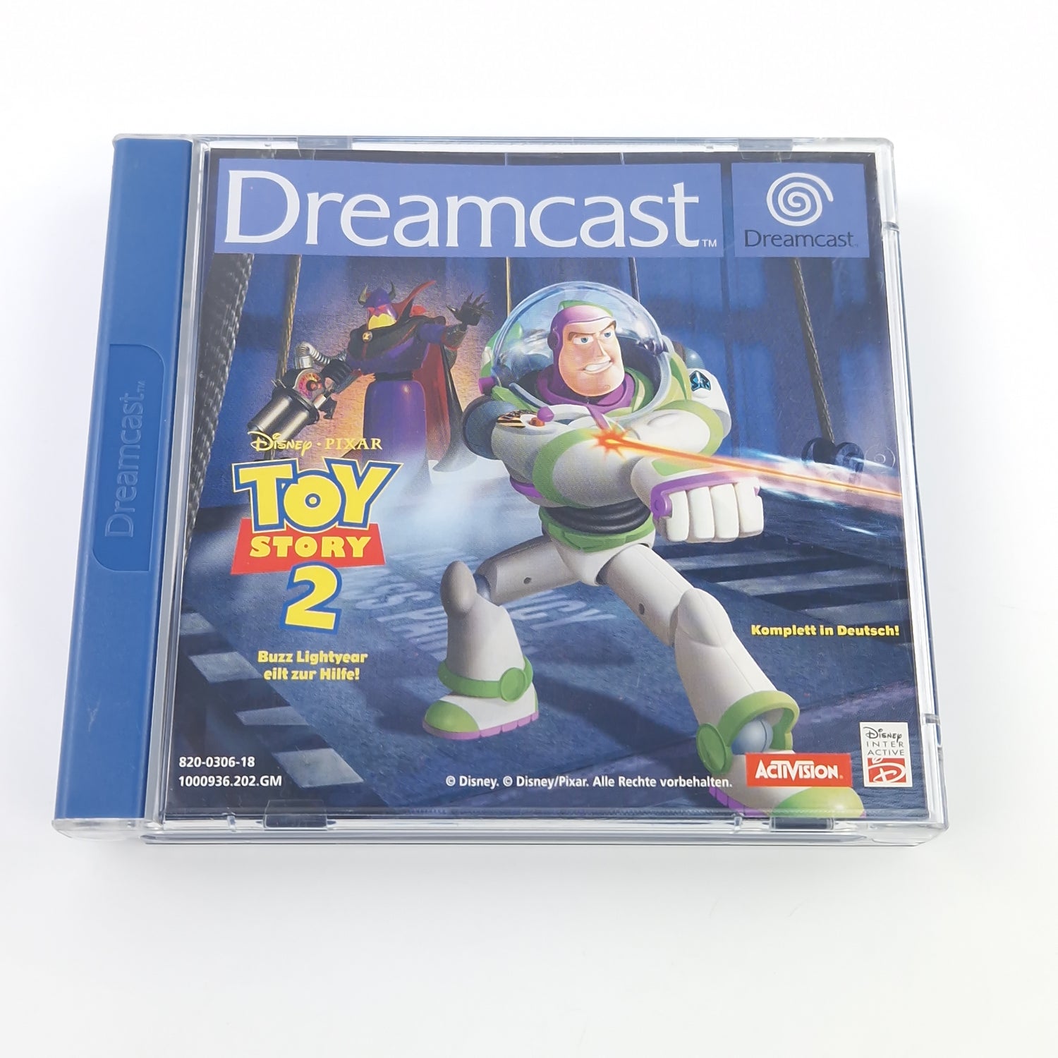 Sega Dreamcast Spiel : Disney Pixar Toy Story 2 Buzz Lightyear CD Anleitung OVP