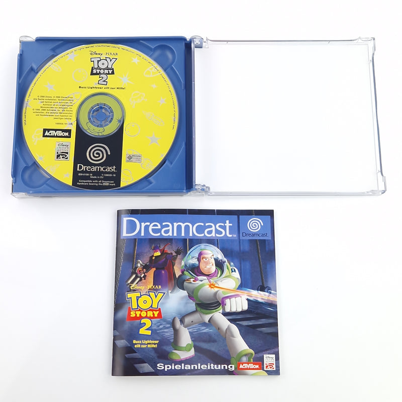 Sega Dreamcast Spiel : Disney Pixar Toy Story 2 Buzz Lightyear CD Anleitung OVP