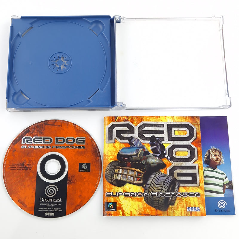 Sega Dreamcast Spiel : Red Dog Superior Firepower - CD Anleitung OVP / DC PAL