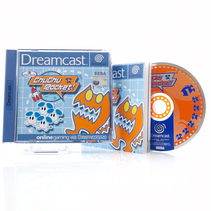 Sega Dreamcast Spiel : Chuchu Rocket ! - CD Anleitung OVP / DC PAL