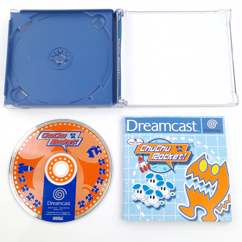 Sega Dreamcast Spiel : Chuchu Rocket ! - CD Anleitung OVP / DC PAL