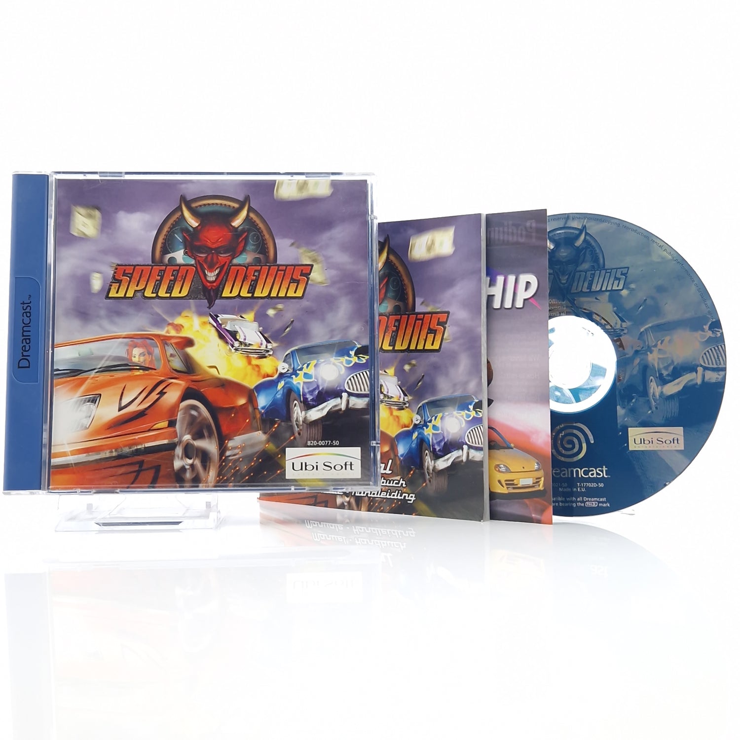 Sega Dreamcast Spiel : Speed Devils - CD Anleitung OVP / DC PAL