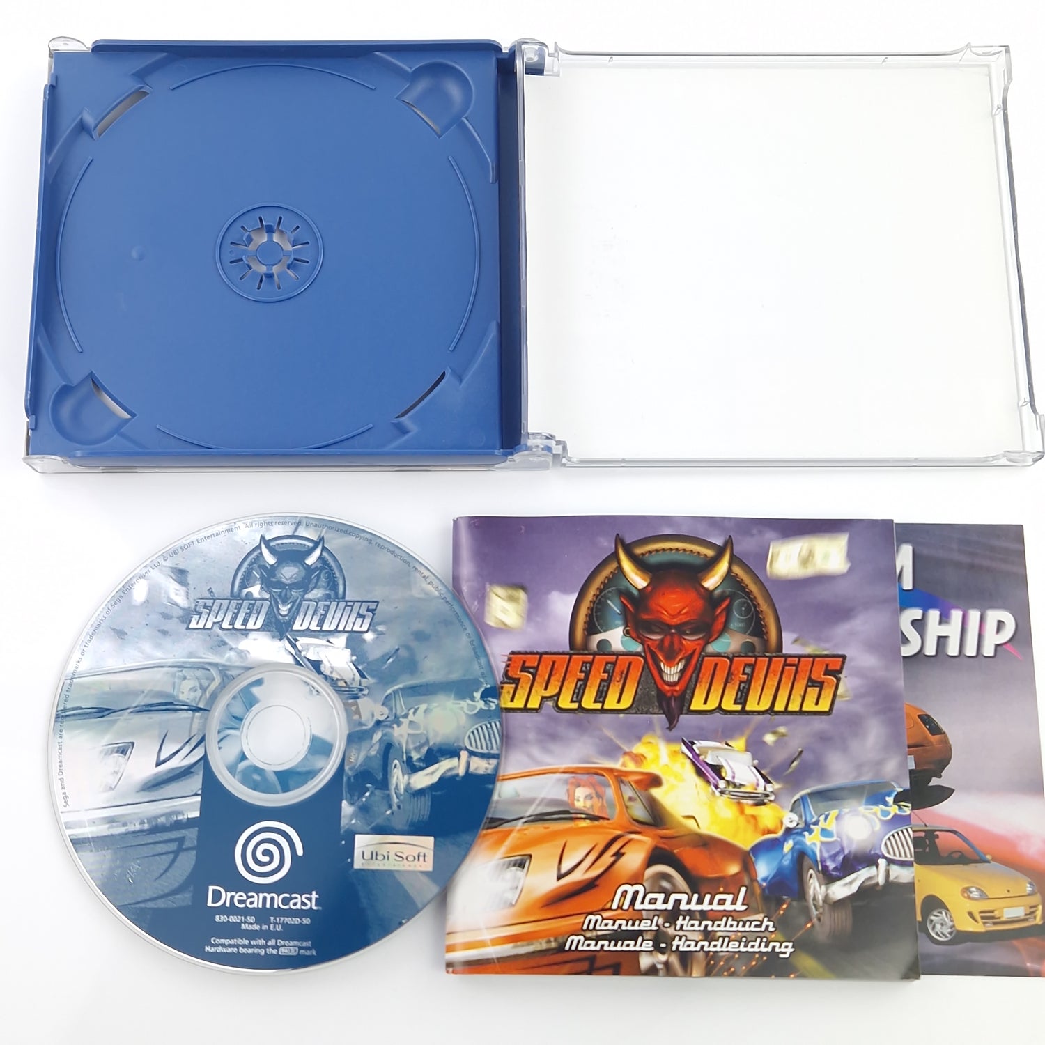 Sega Dreamcast Spiel : Speed Devils - CD Anleitung OVP / DC PAL