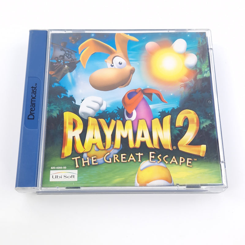 Sega Dreamcast Spiel : Rayman 2 The Great Escape - CD Anleitung OVP / DC PAL