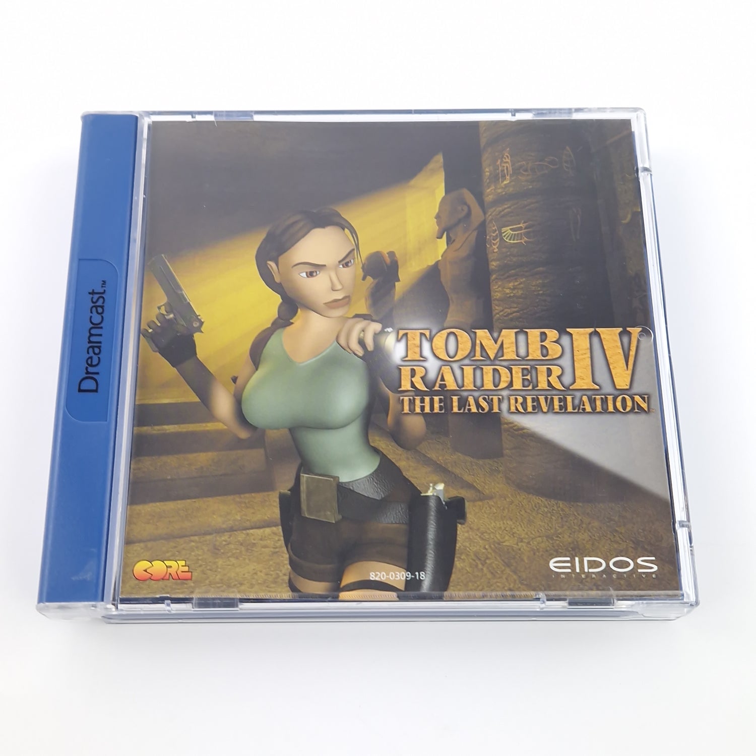 Sega Dreamcast Spiel : Tomb Raider IV The Last Revelation - CD Anleitung OVP DC