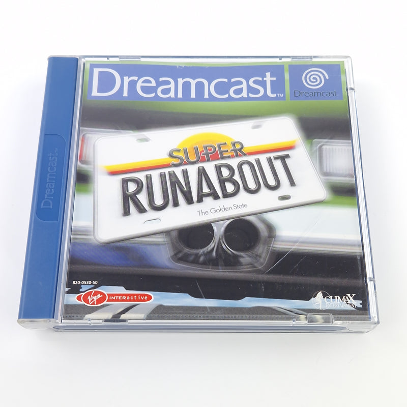 Sega Dreamcast Spiel : Super Runabout The Golden State - CD Anleitung OVP DC PAL