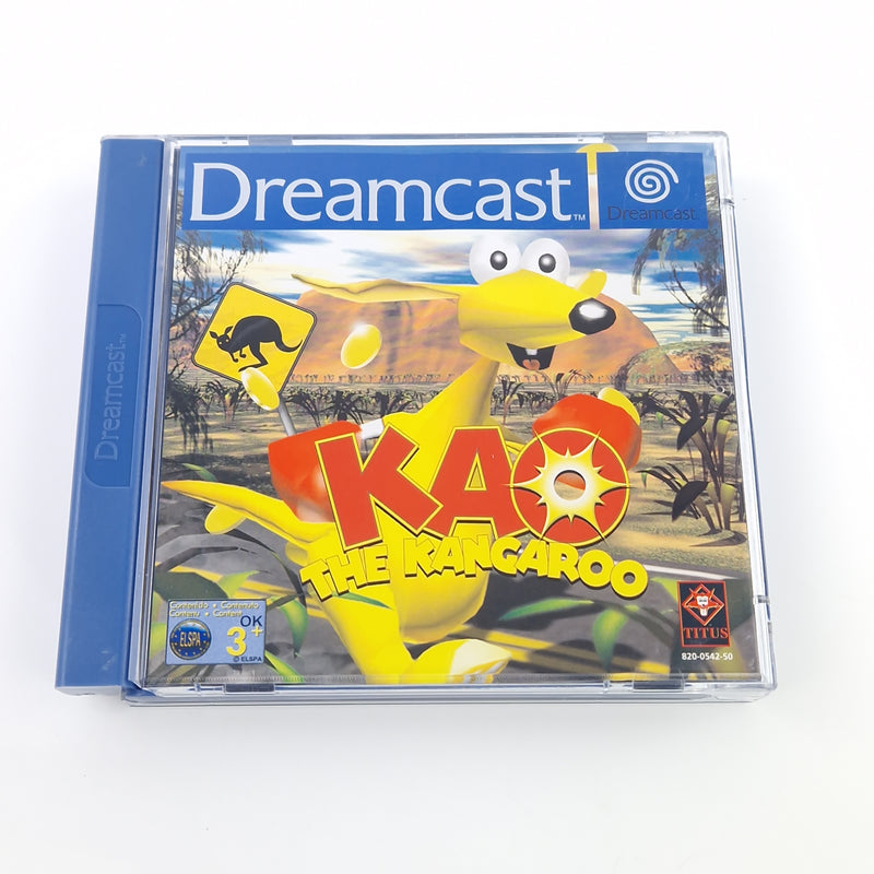 Sega Dreamcast Spiel : KAO The Kangaroo - CD Anleitung OVP / DC PAL