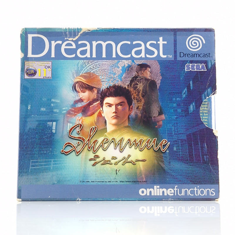 Sega Dreamcast Spiel : Shenmue - CD Anleitung OVP / DC PAL Akzeptabel