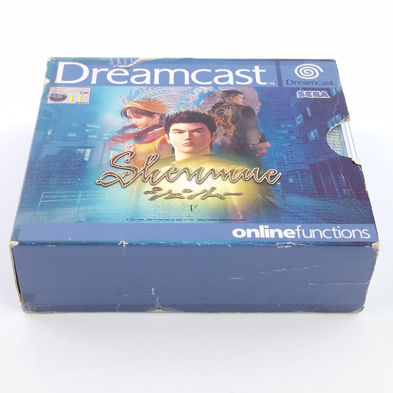 Sega Dreamcast Spiel : Shenmue - CD Anleitung OVP / DC PAL Akzeptabel