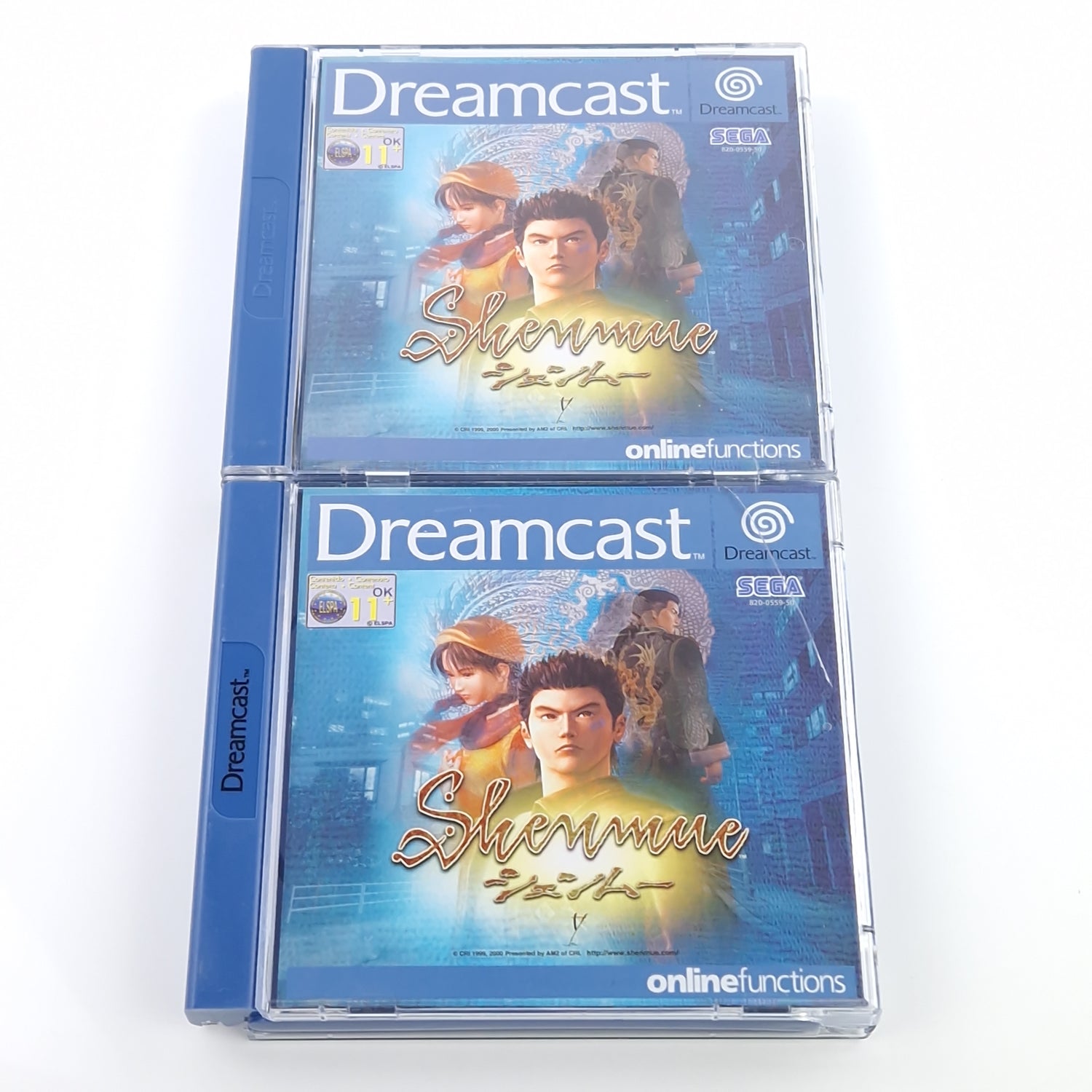 Sega Dreamcast Spiel : Shenmue - CD Anleitung OVP / DC PAL Akzeptabel