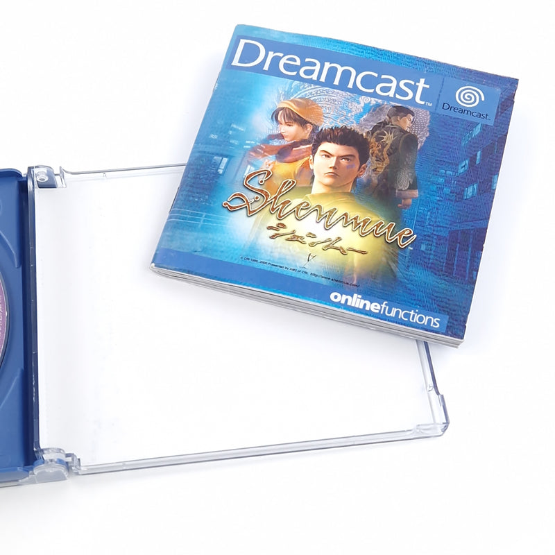 Sega Dreamcast Spiel : Shenmue - CD Anleitung OVP / DC PAL Akzeptabel