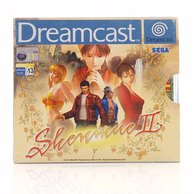 Sega Dreamcast Spiel : Shenmue II - NUR CD DISK I & II / unvollständig OVP PAL