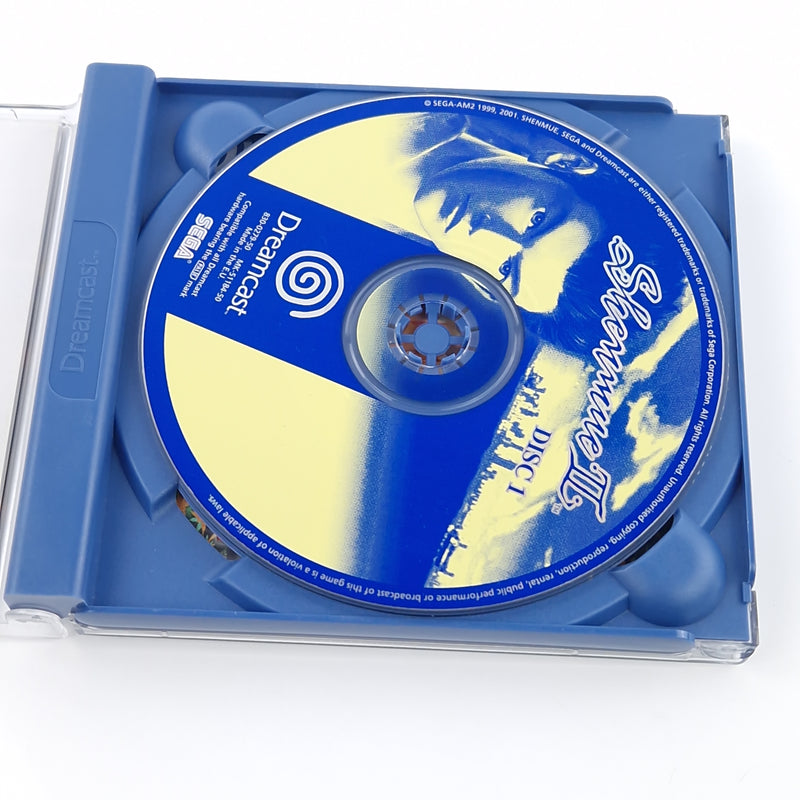 Sega Dreamcast Spiel : Shenmue II - NUR CD DISK I & II / unvollständig OVP PAL