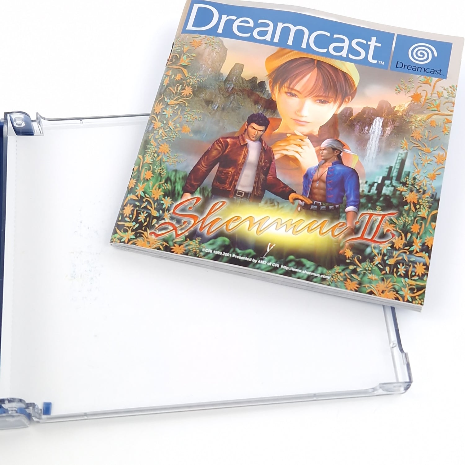 Sega Dreamcast Spiel : Shenmue II - NUR CD DISK I & II / unvollständig OVP PAL