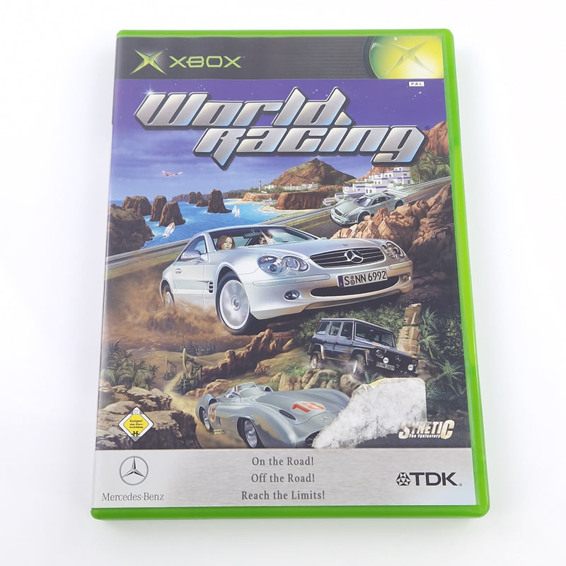 Xbox Classic Spiel : World Racing - CD Disk Anleitung OVP Microsoft Autorennen