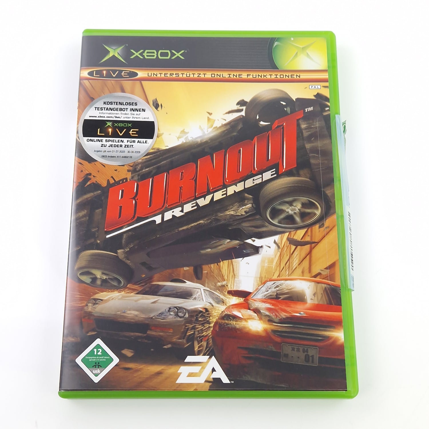 Xbox Classic Spiel : Burnout Revenge - CD Disk Anleitung OVP Microsoft