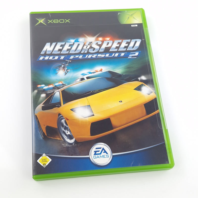 Xbox Classic Spiel : Need for Speed Hot Pursuit 2 - CD Disk Anleitung OVP