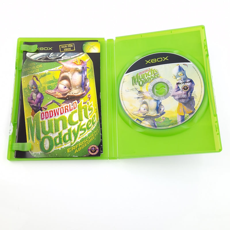 Xbox Classic Spiel : Oddworld Munch´s Oddysee - CD Disk Anleitung OVP