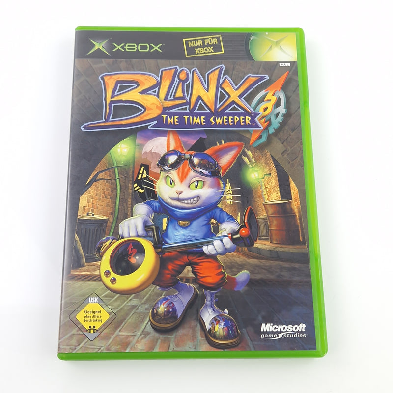 Xbox Classic Spiel : Blinx The Time Sweeper - CD Disk Anleitung OVP